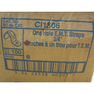 Thomas And Betts CI1306 EMT Strap (Pack of 100)