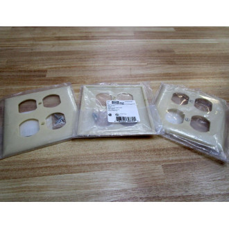 Hubbell P82 Wall Plates P82 (Pack of 3)