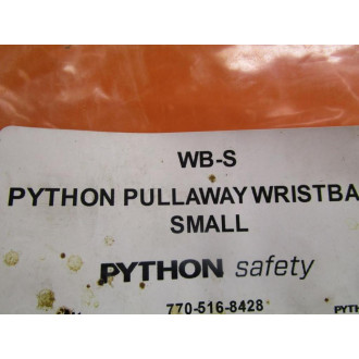 Python Safety WB-S Pullaway Wristband WBS (Pack of 10)