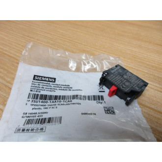 Siemens 3SU1400-1AA10-1CA0 Contact Block