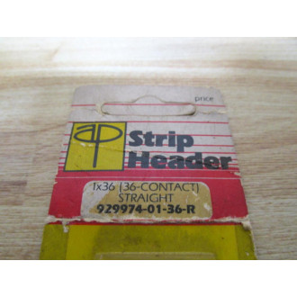 A P Products 929974-01-36-R Strip Header 9299740136R
