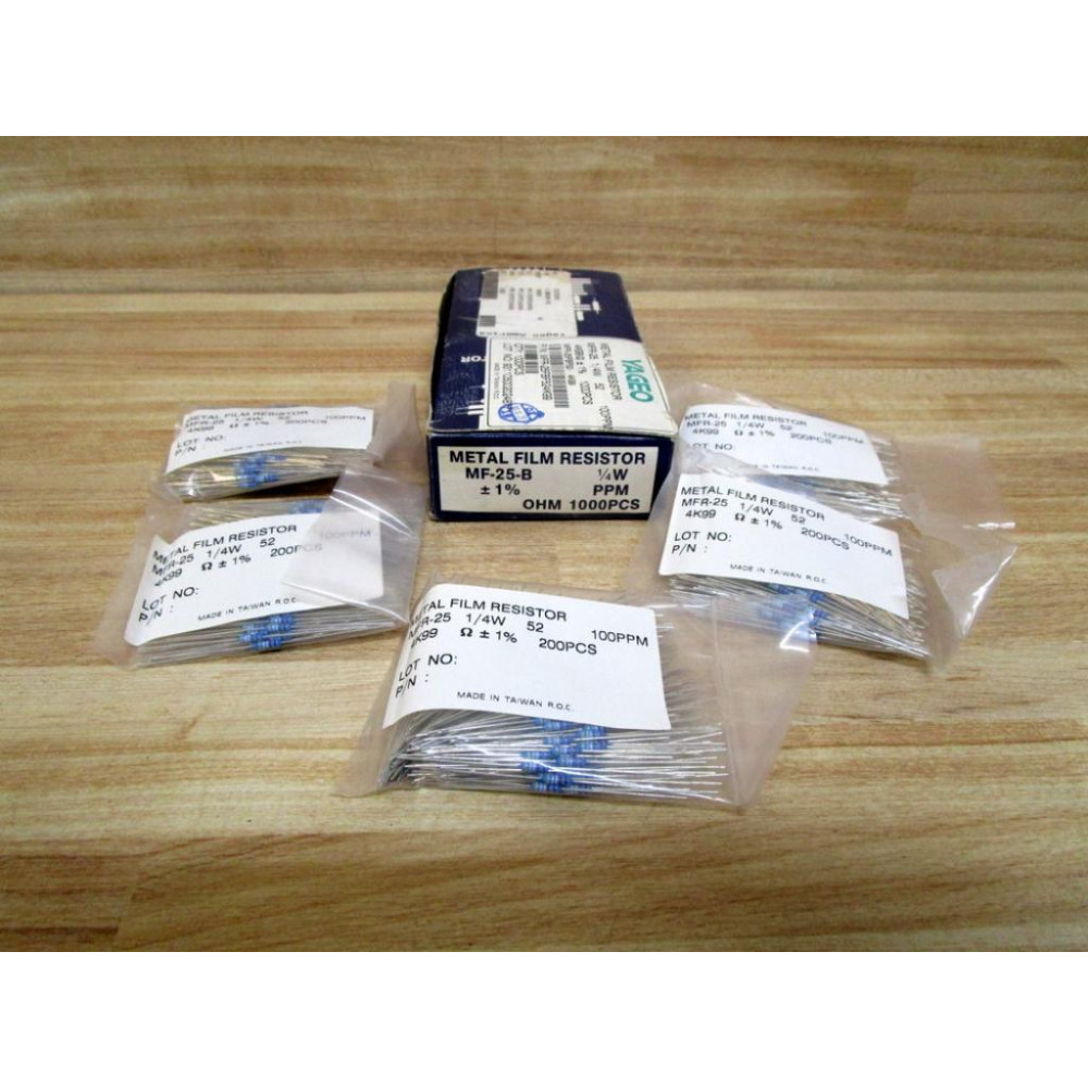 Yageo MFR-25FBF524K99 Metal Film Resistor (Pack of 1000)