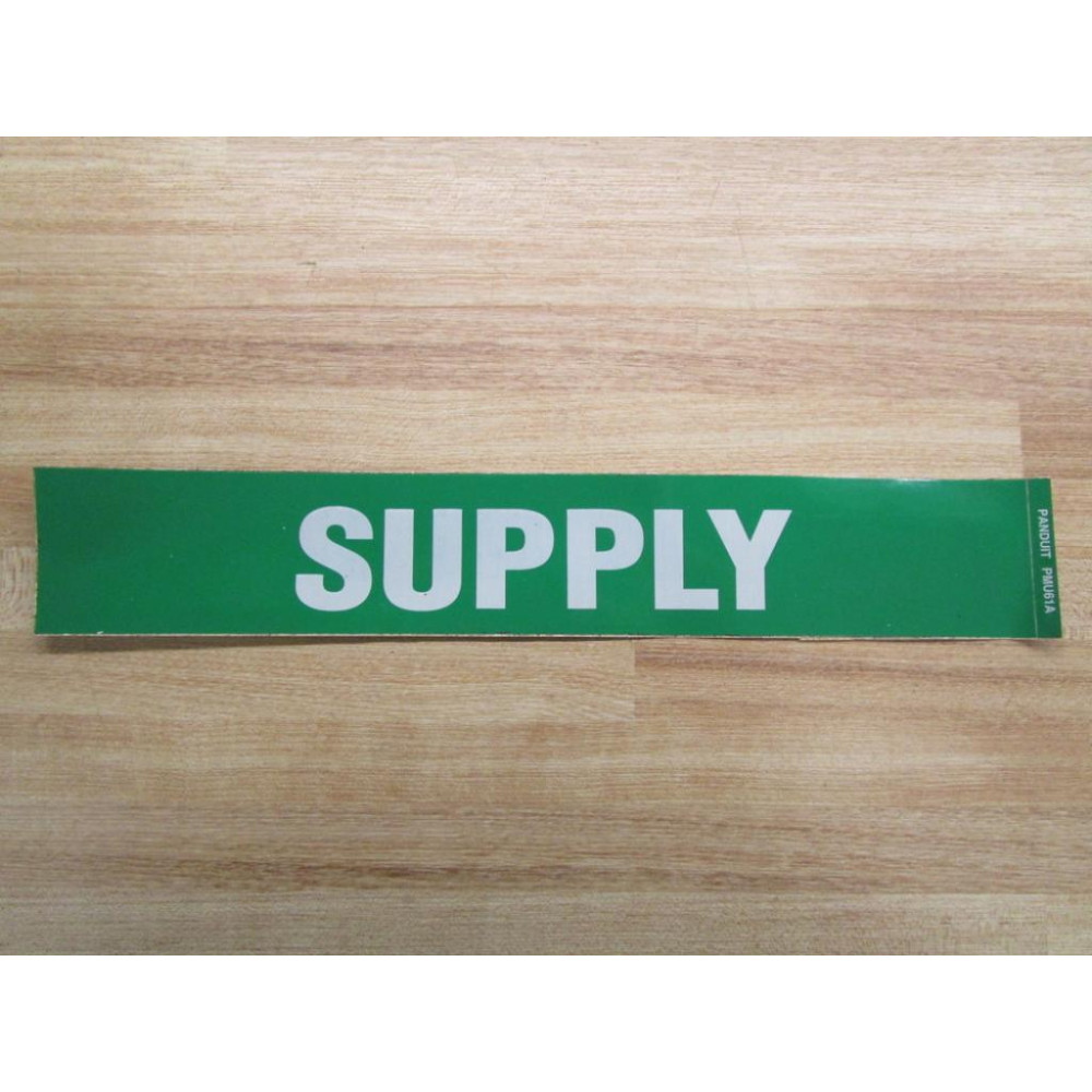 Panduit PMU61A Supply Label (Pack of 7) - New No Box