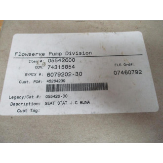 Flowserve 05542600 Seat Stat J.C Buna