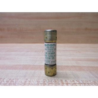 Economy ECN 25 Econ Fuse ECN25 (Pack of 3) - New No Box