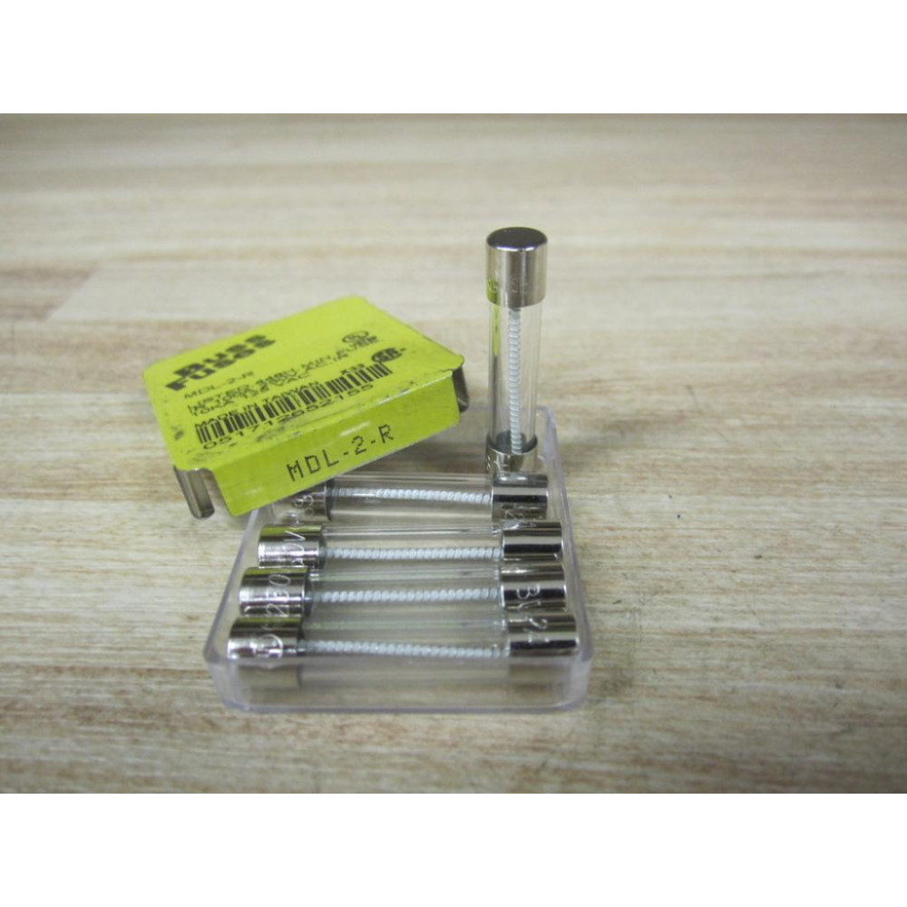 Bussmann MDL-2-R Time Delay Fuse MDL2R (Pack of 5)