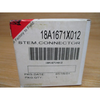 Fisher 18A1671X012 Stem Connector 12"
