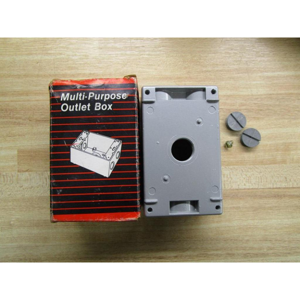 Hubbell B5-2 Outlet Box