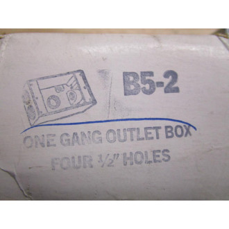 Hubbell B5-2 Outlet Box
