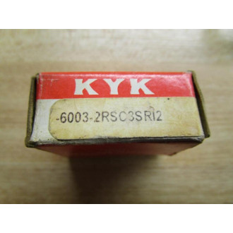 KYK 6003-2RSC3SR12 Ball Bearing