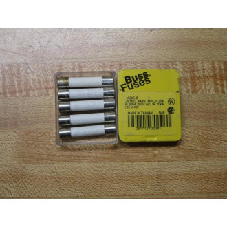 Buss ABC-6 Bussmann Fuse Cross Ref 6F044 White (Pack of 10)