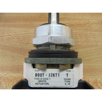 Allen Bradley 800T-J2KT1 Operator Selector Switch - Used