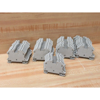 Weidmuller WDU4 Terminal Block Tan (Pack of 45) - New No Box
