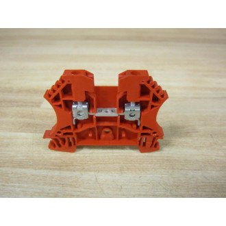 Weidmuller WDU4 Terminal Block Red (Pack of 12) - New No Box