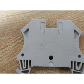 Weidmuller WDU4 Terminal Block Tan (Pack of 45) - New No Box