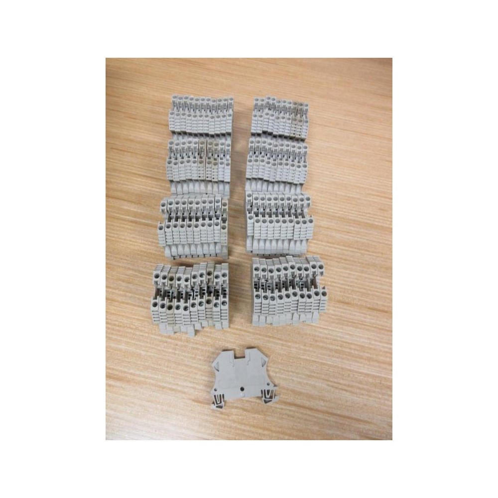 Weidmuller WDU4 Terminal Block Tan 1020100000 (Pack of 81) - New No Box