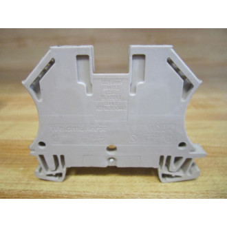 Weidmuller WDU4 Terminal Block Tan (Pack of 50) - Used