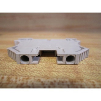 Weidmuller WDU4 Terminal Block Tan (Pack of 50) - Used