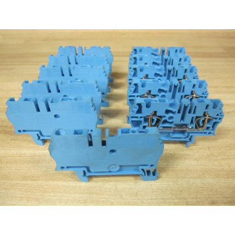 Weidmuller ZDU 2.5 BL Terminal Block 160852 (Pack of 11) - New No Box