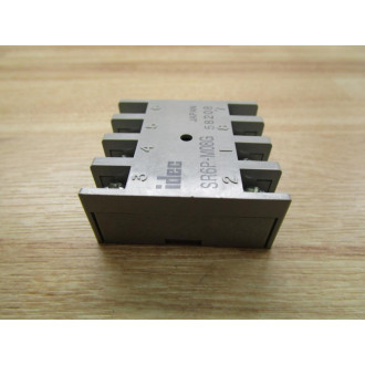 IDEC SR6P-M08G Through Panel Mount Socket - New No Box
