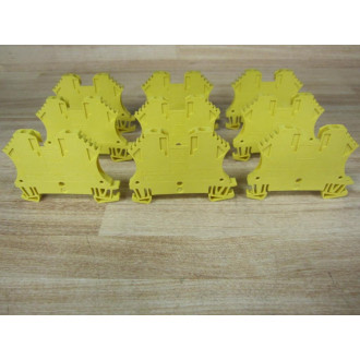 Weidmuller WDU 2.5-GE Terminal Block WDU2.5 (Pack of 9) - New No Box