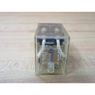 Omron LY2-AC110120 VAC Relay LY2AC110120VAC (Pack of 4) - Used