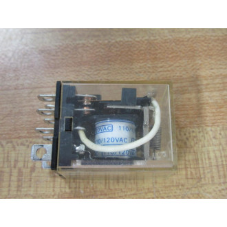 Omron LY2-AC110120 VAC Relay LY2AC110120VAC (Pack of 4) - Used