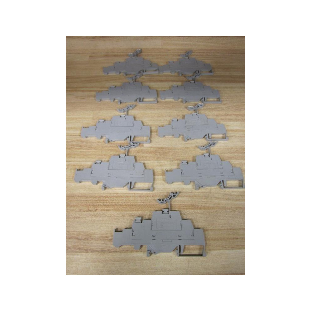 Wago 280-550 Triple Deck Terminal Block 280550 (Pack of 9) - Used