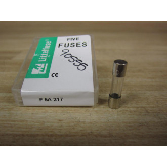 Littelfuse F-5A-217 Fuse F 5A 217 (Pack of 4) - New No Box