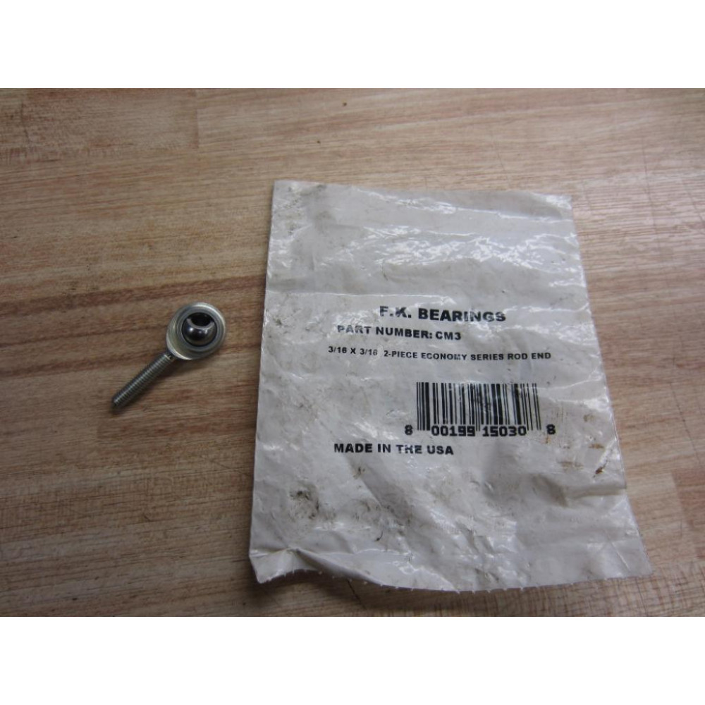 F.K. Bearings CM3 Rod End (Pack of 2)