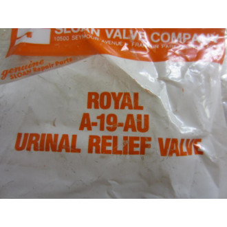 Sloan A-19-AU Urinal Relief Valve A19AU (Pack of 7)