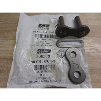 Morse 330578 Connecting Link 80 CL SC SF (Pack of 4)