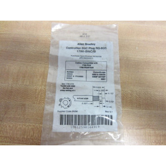 Allen Bradley 94256201 Controlnet BNC Plug RG-6QS 1786-BNCB (Pack of 2)