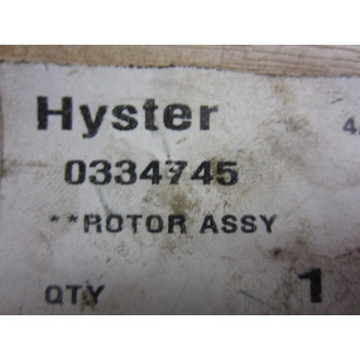 Hyster 0334745 Rotor Assembly Hy-0334745