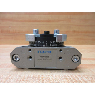 Festo DSR-25-180-P Quarter Turn Actuator 11911 WOut Shaft - Used