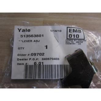 Yale 513563802 Adjustment Lever