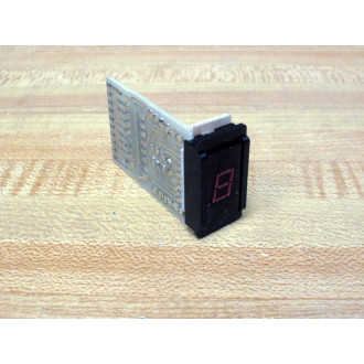 Dialight HCT-8 LED Numeric Display Card HCT8 - Used