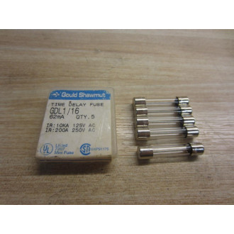 GouldShawmut GDL116 Fuse GDL116 (Pack of 5)
