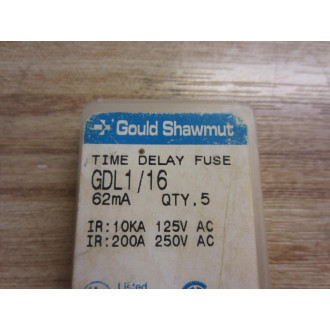 GouldShawmut GDL116 Fuse GDL116 (Pack of 5)