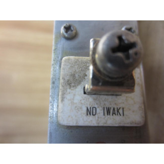 Iwaki 0127-A Resistor A40L-0001-0127-A - Used