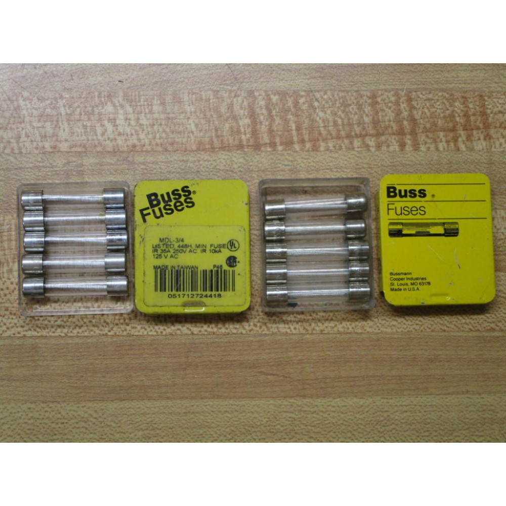 Buss MDL-34 Bussmann Fuse Cross Ref 4XH56 Wirewound Element (Pack of 10)