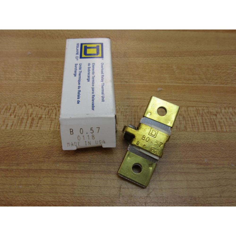 Square D B0.57 Overload Relay Heater B.57