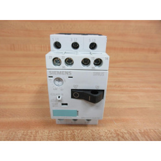 Siemens 3RV1-011-0JA10 Circuit Breaker 3RV10110JA10 With 3RV1901-1E - New No Box