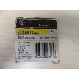 General Electric CR104PSG21R91 Selector Switch