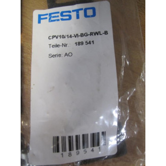Festo CPV1014-VI-BG-RWL-B Brackets 189541 (Pack of 2)