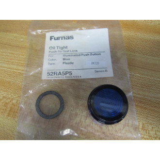 Siemens Furnas 52RA5P5 Blue Plastic Lens