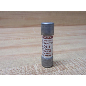 Gould Shawmut Ferraz Mersen OT6 Fuse (Pack of 8) - New No Box