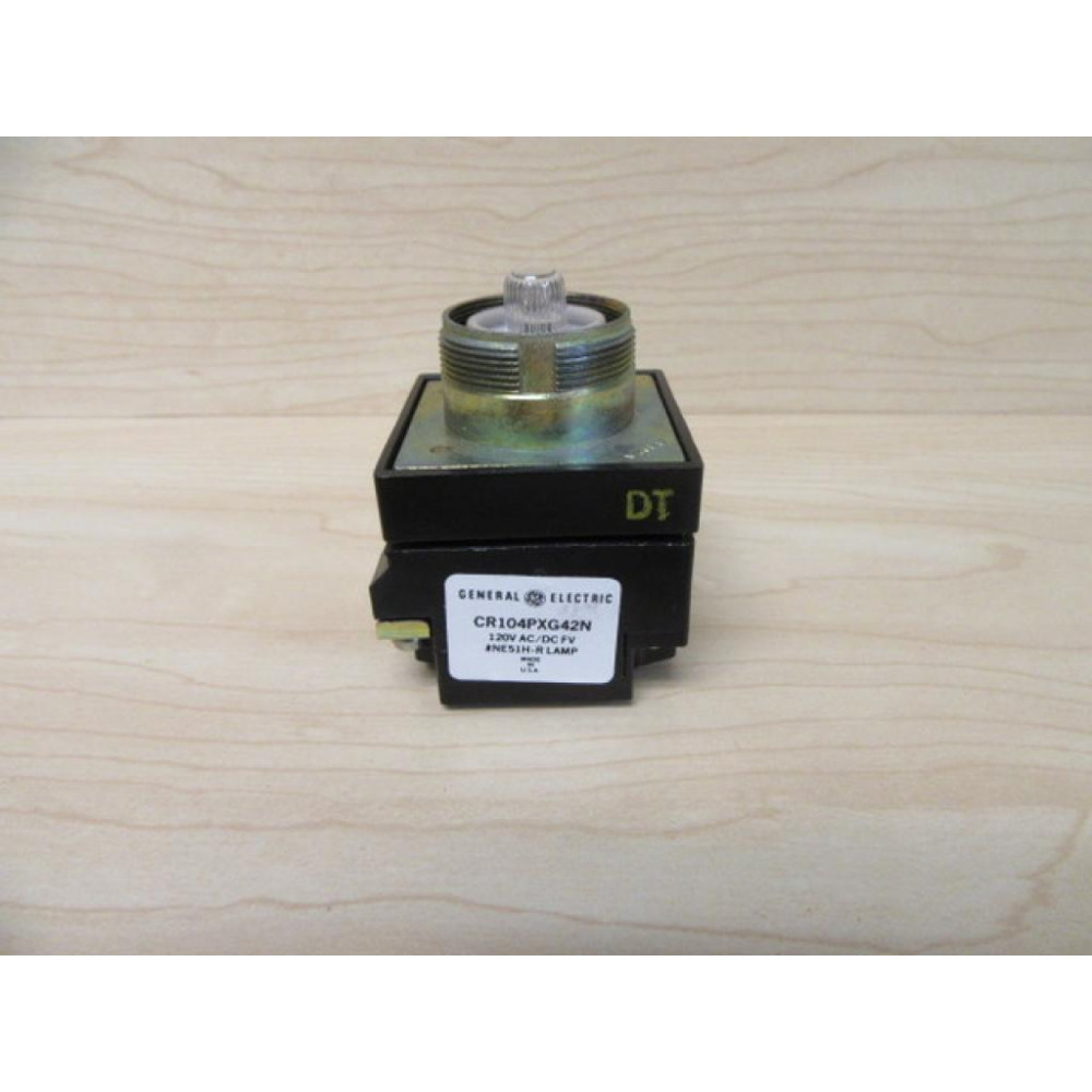 General Electric CR104PXG42N Pilot Light Assembly Push Button Core - New No Box