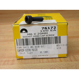 Holo-Krome 76172 Socket Head Cap Screw (Pack of 86) - New No Box