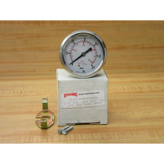 Dynamic Fluid CF1P-040B Gauge CF1P040B600PSI